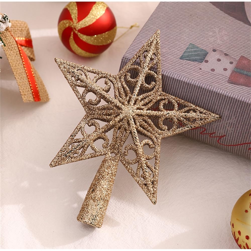 Amazon.co.jp: DUOLEIMI ツリートップスター クリスマス トップスター