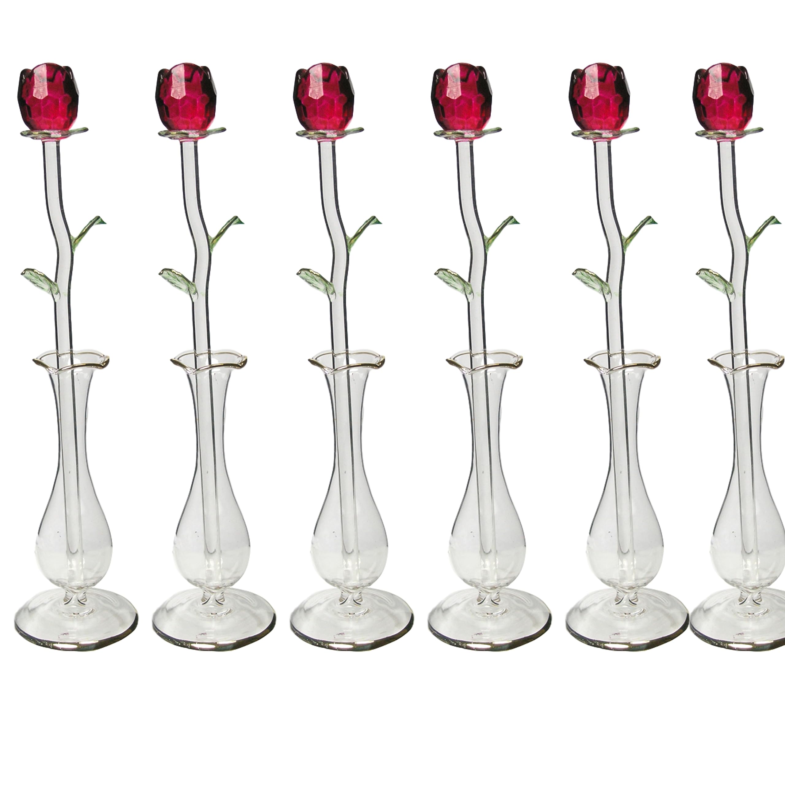 Rose様 Amazon.co.jp: BANBERRY DESIGNS カットクリスタルレッドローズ