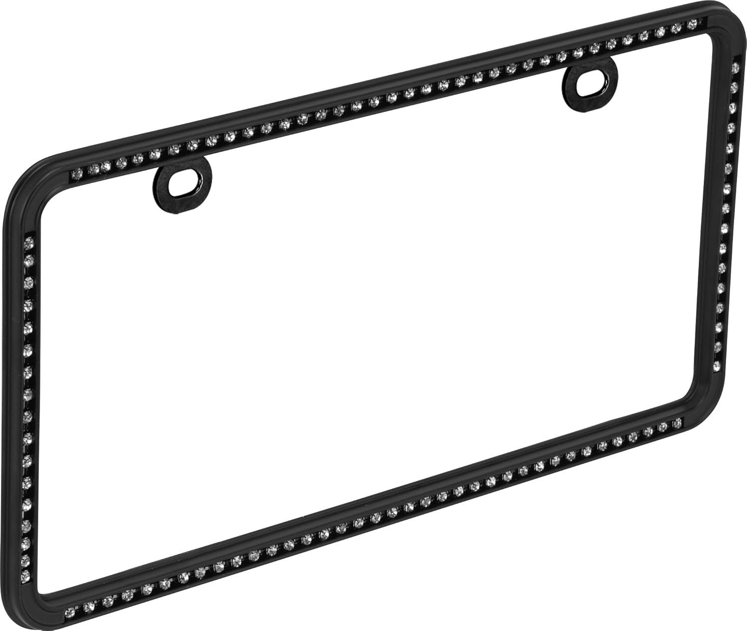 Bell Automotive 22-1-46501-8 Diamond Black License Plate Frame, Corrosion Resistant, Easy to Install