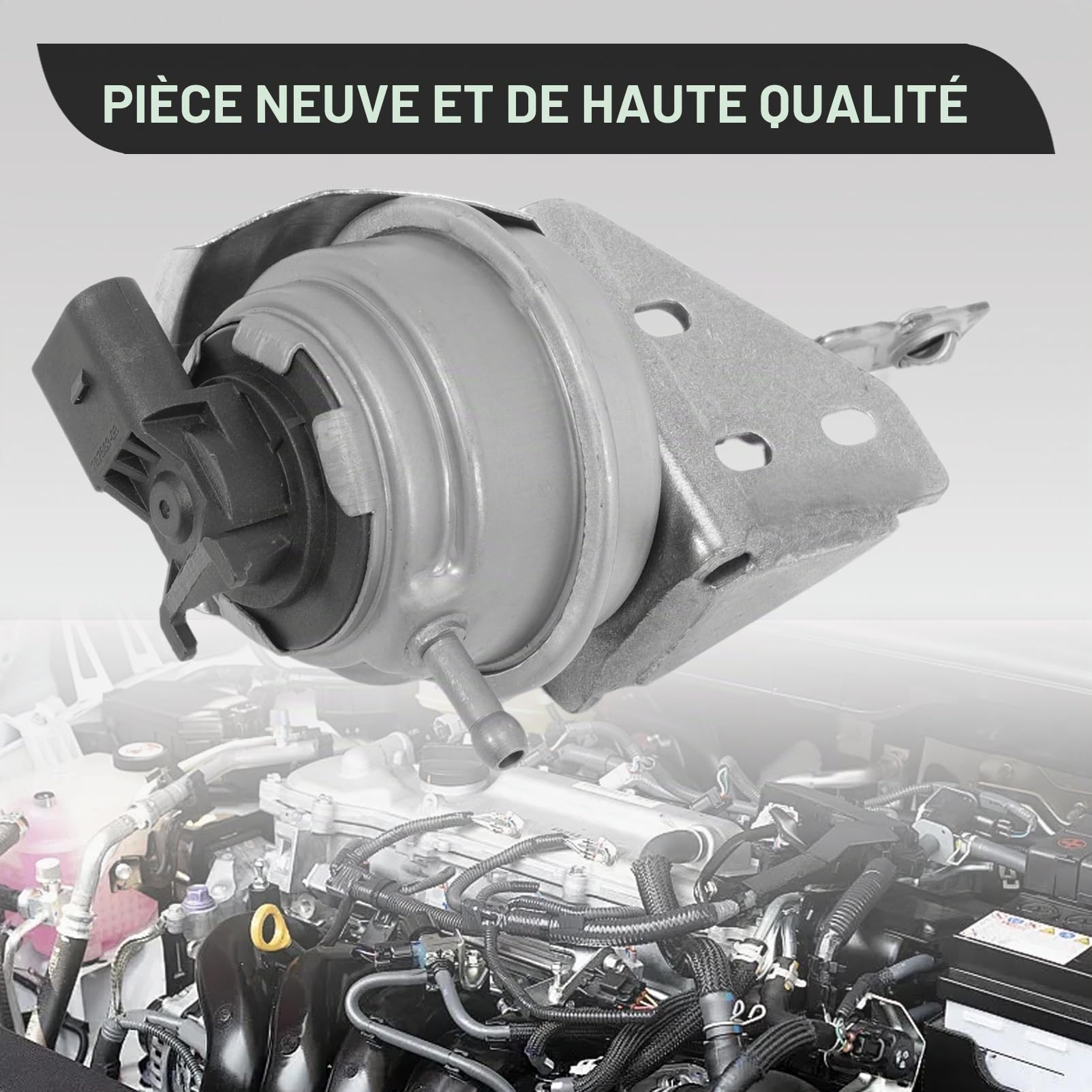 04L253016H - Socle Sous Vide - Compatible Avec Seat Avec Moteur 1,6 TDI 04L198716A - Actionneur De Turbocompresseur - 809278-0001