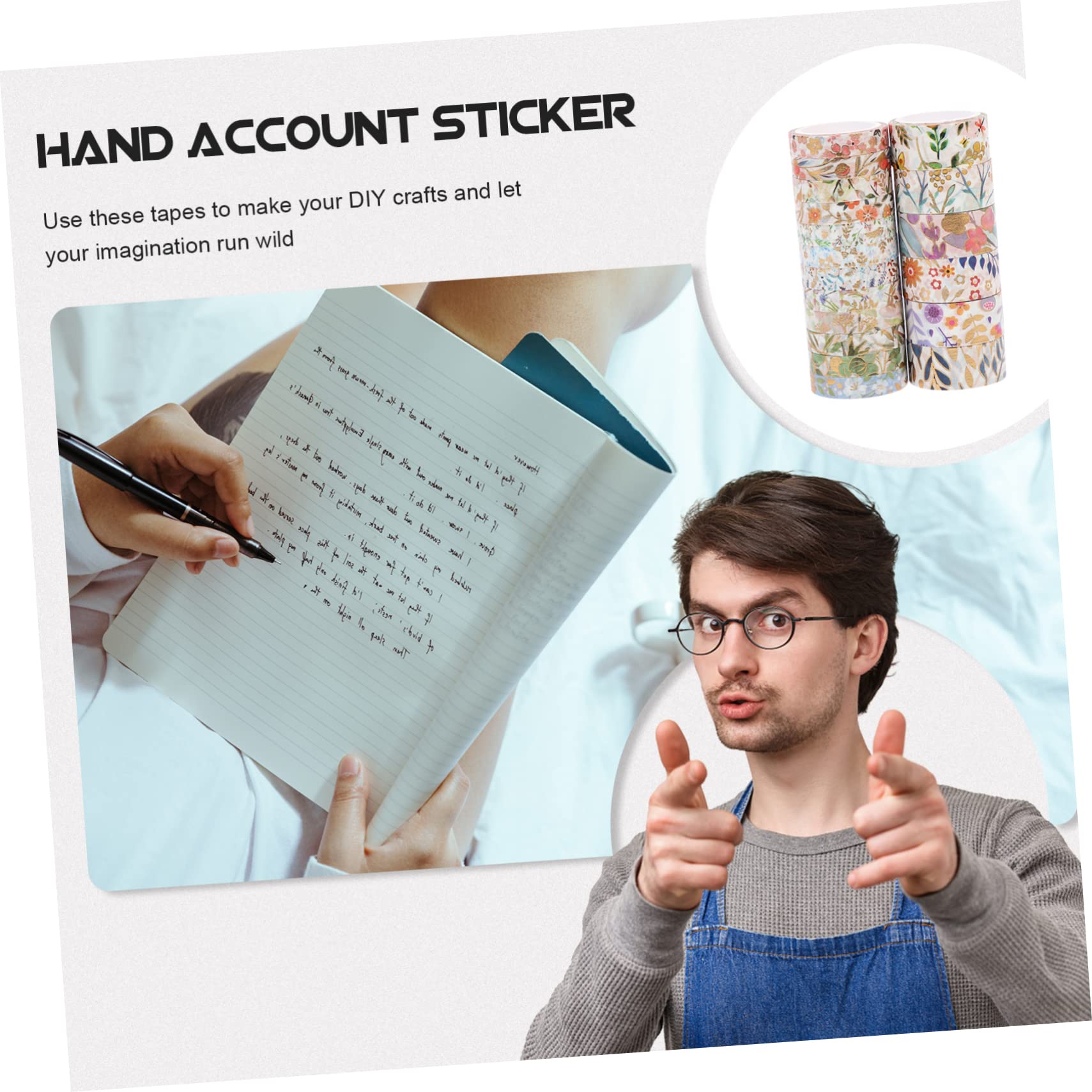 NUOBESTY 54rollen Washi Klebebänder Dekorative Tapes Für Scrapbooking Planner Und Journaling Leicht Abziehbar Und Wiederverwendbar Für Kreative Bastelprojekte