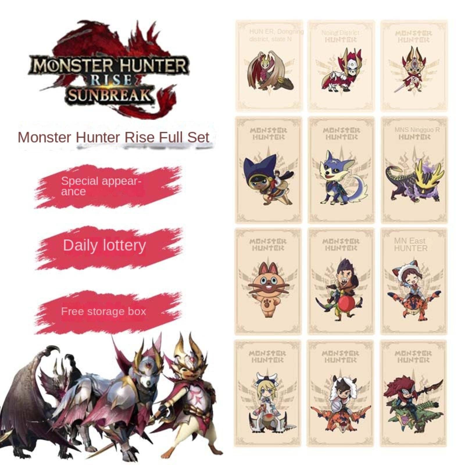 Amazon.co.jp: Kswitchモンスターハンター上昇amiiboカードストーリー