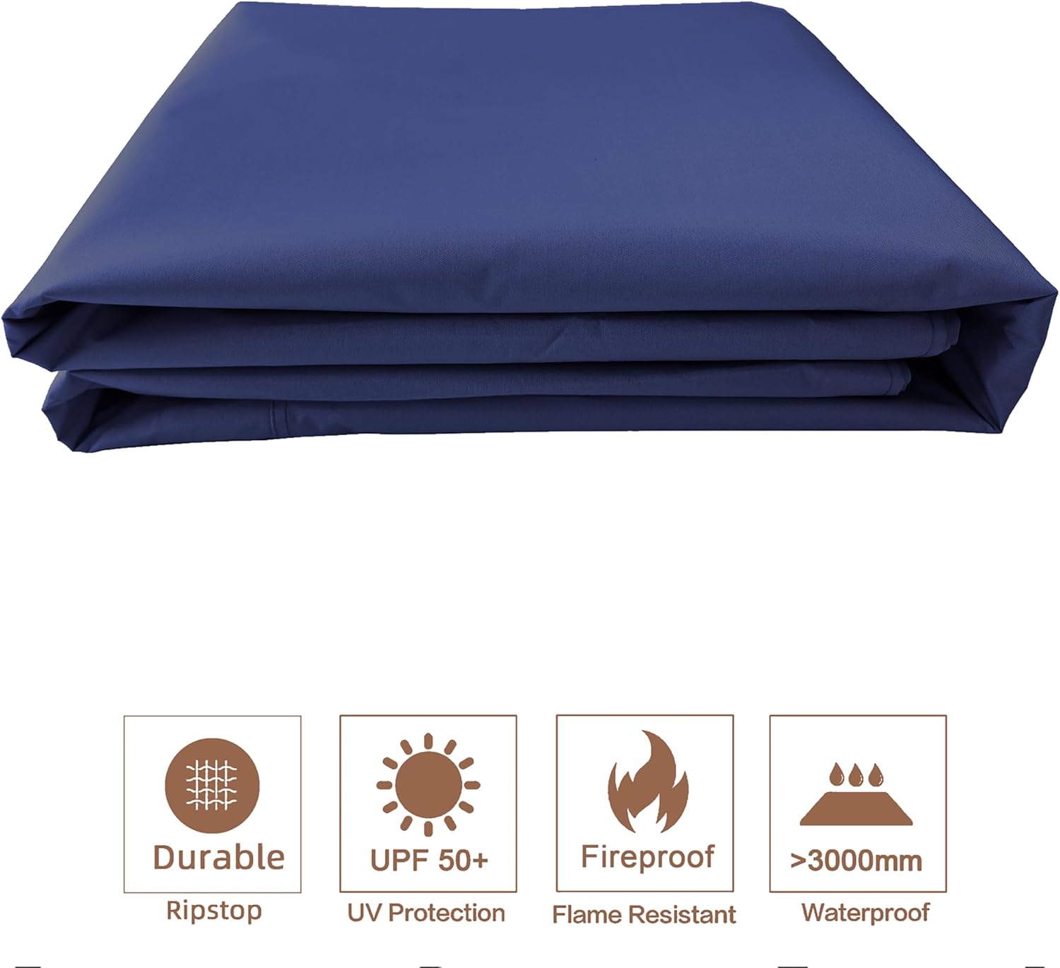 SCOCANOPY Navy Blue Replacement Cover Compatible with Target Madaga Gazebo Model L-GZ136PST