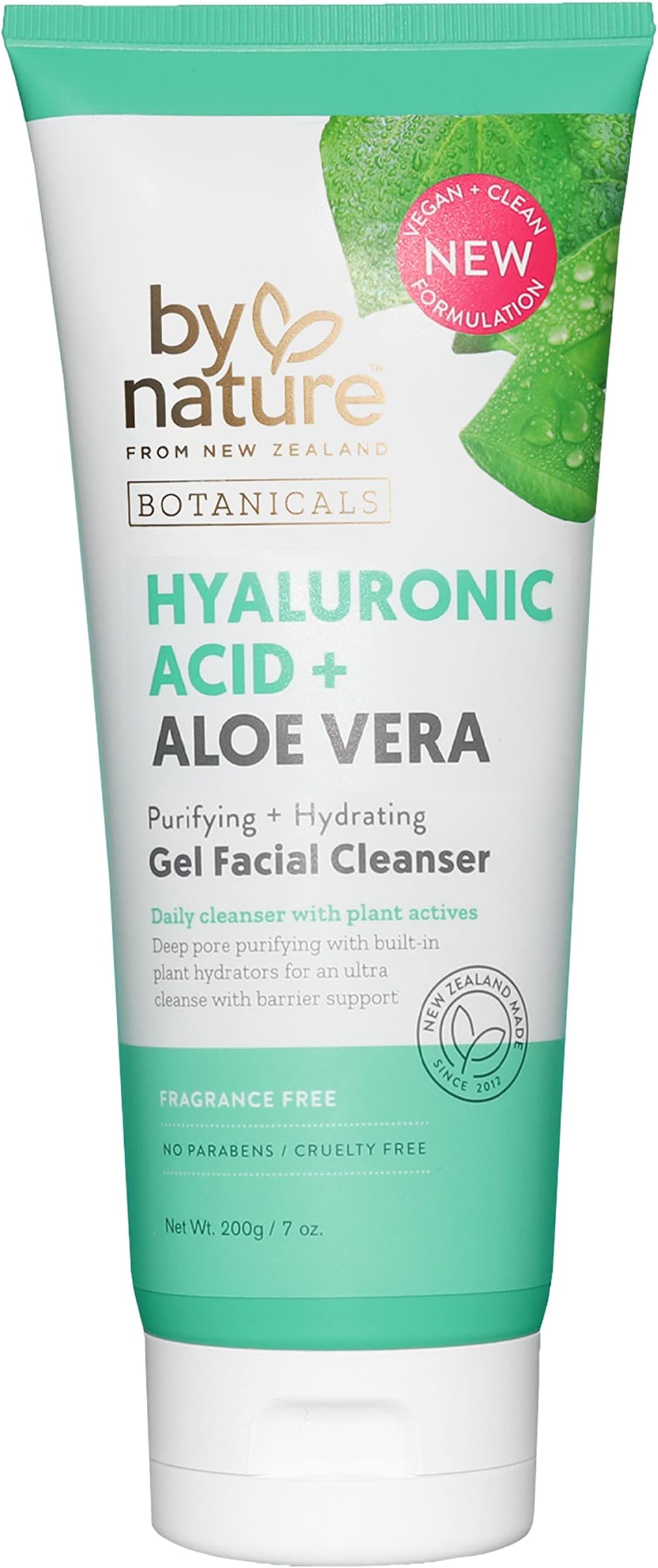 By Nature Hyaluronic Acid + Aloe Vera Facial Cleanser (7 oz)