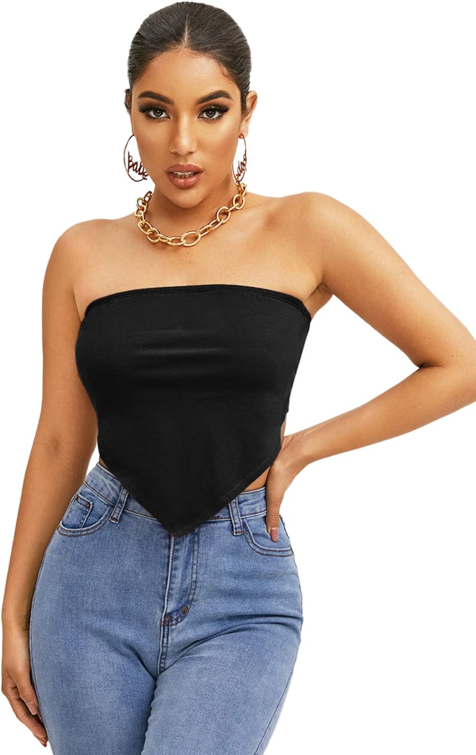 Plus size bandana tube top Clearance