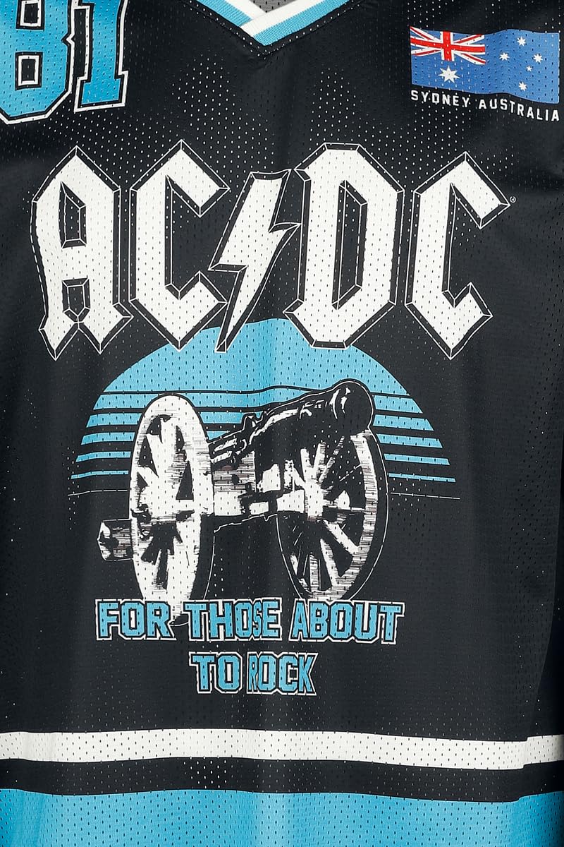 AC/DC Hockey Jersey Homme Multicolore Large