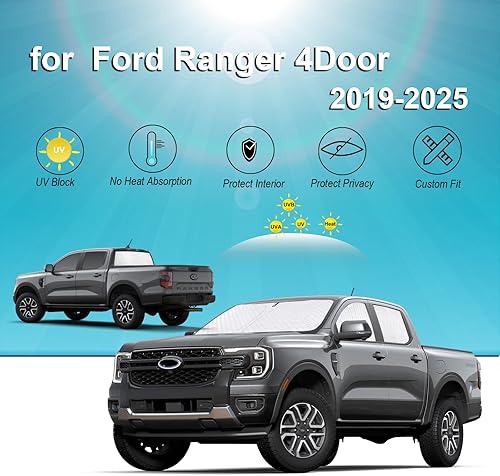 Miniatura 359 de KMF - Parasol de repuesto para parabrisas, cubierta para ventana lateral y trasera, cubierta protectora para visor, para campamento, bebé, bloqueo