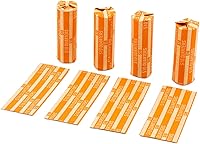 Vista 3 de Conjunto de Envoltorios Planos a Rayas para Monedas 100