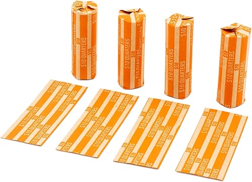 Miniatura 3 de Conjunto de Envoltorios Planos a Rayas para Monedas 100