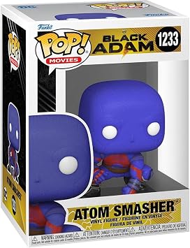 POP DC Heroes: Black Adam - Atom Smasher Funko Vinyl Figure (Bundled with Compatible Box Protector Case), Multicolor, 3.75 inches