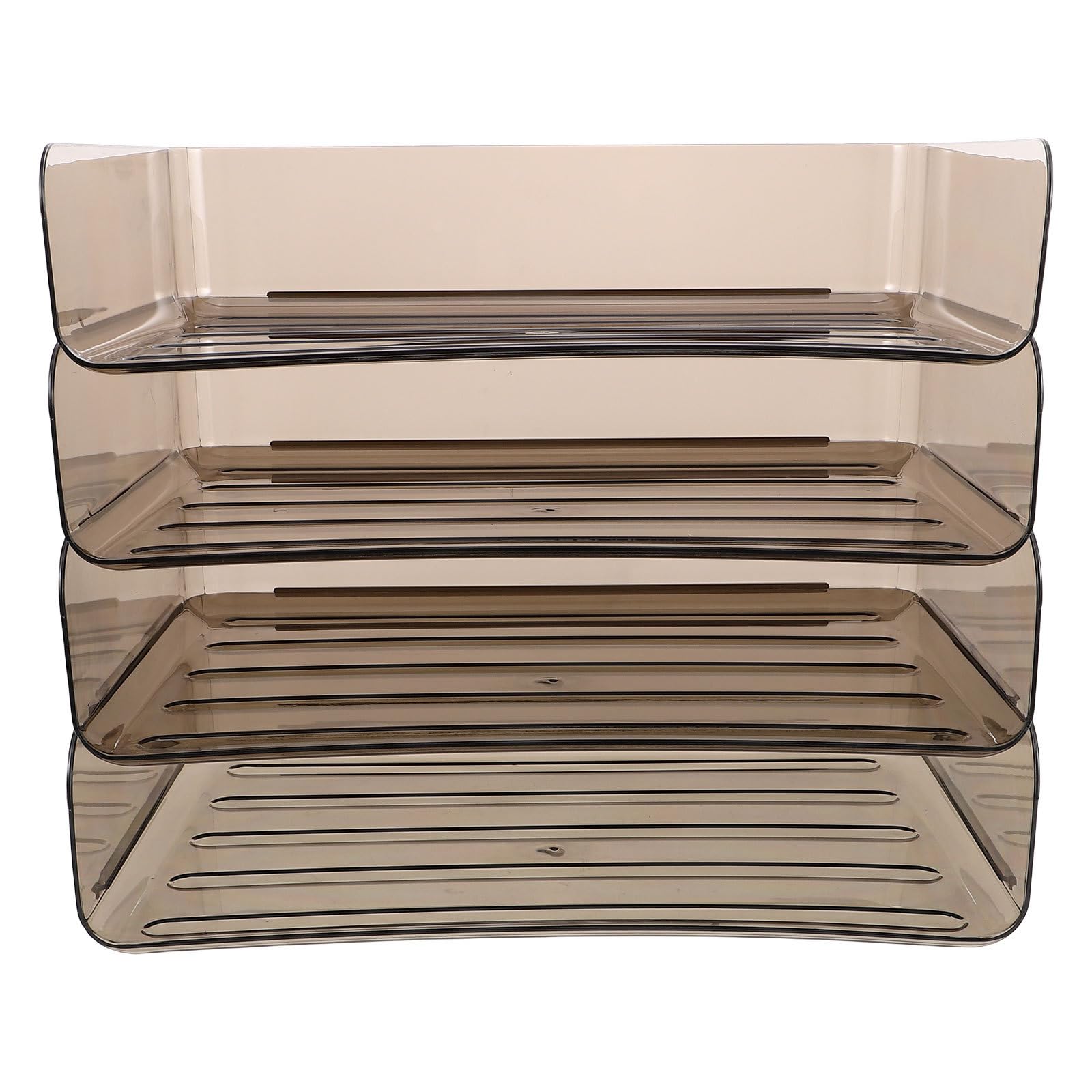 Organizador Multicapa Archivos Escritorio de Acrílico para A4 Apilable