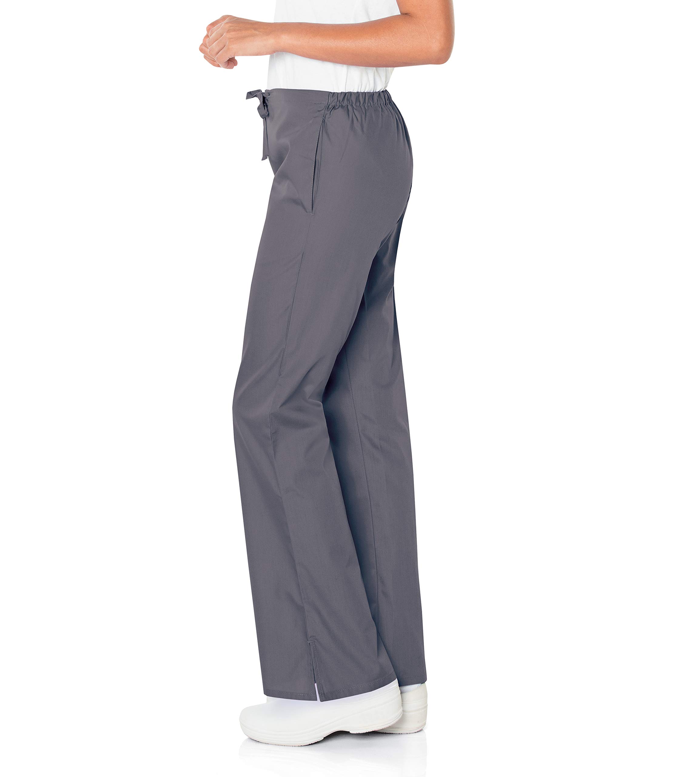 Maevn Women's Core Classic Flare Pants(Pewter, X-Large Petite)