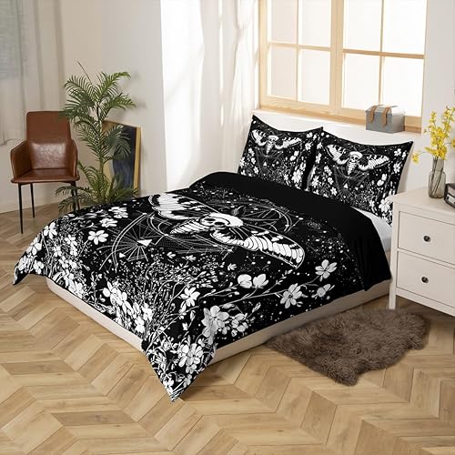 Vista 20 de Funda de edredón con estampado de gatos de dibujos animados, para niños, niñas, amantes de los gatos, funda de edredón rosa con corazón y fresa