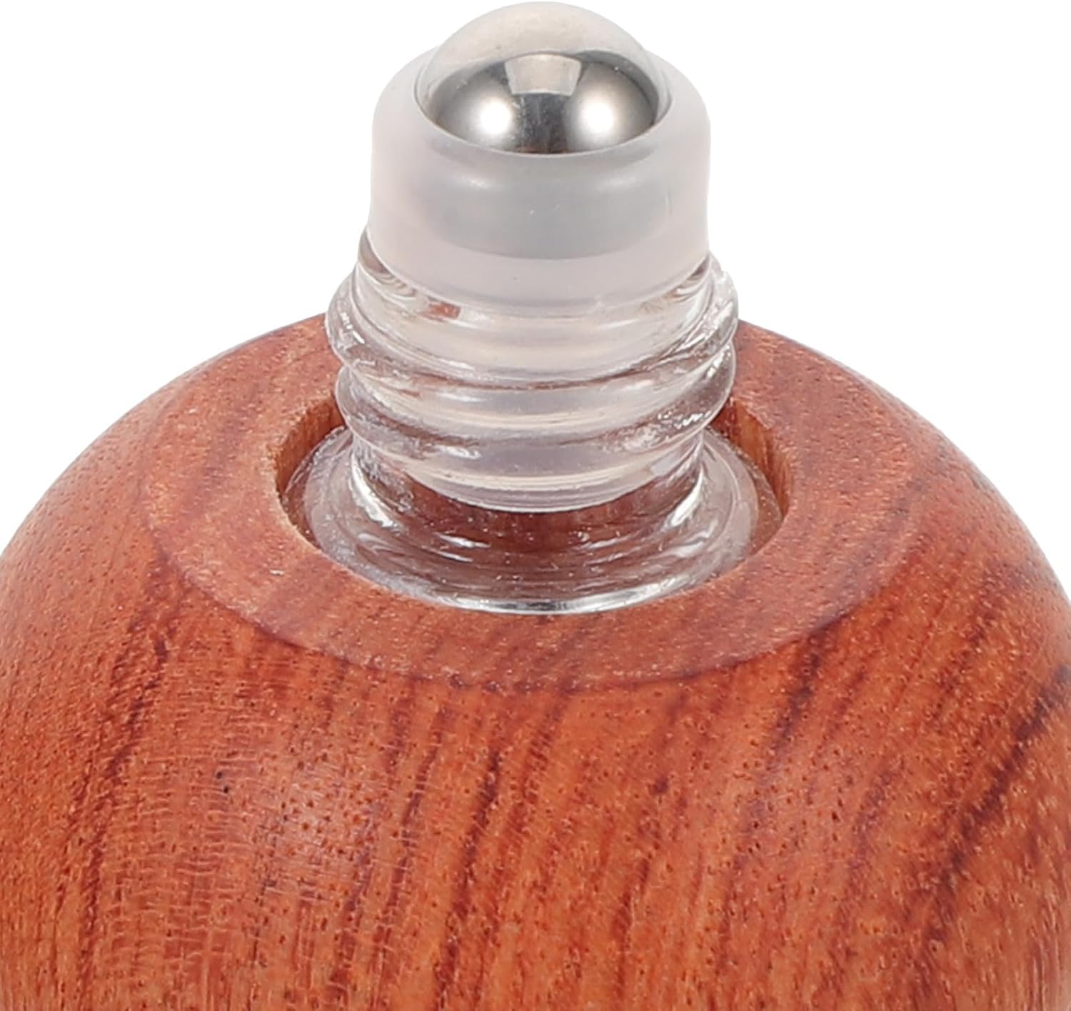 Essential Oil Roller Bottles Wood Hanging Diffuser Pendants Gourd Shaped Car 1ml 3pcs for Car Air Freshener Aromatherapy Easy Attachment for Short Trips