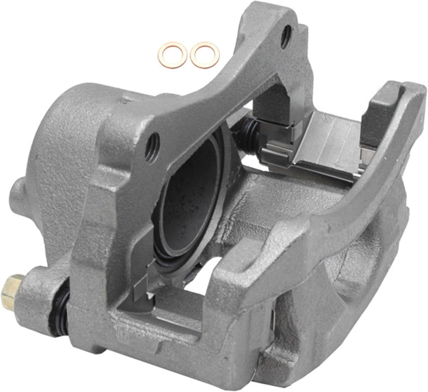 ACDelco Gold 18FR2162 (19165288) Front Passenger Side Disc Brake Caliper Assembly (Friction Ready Non-Coated)