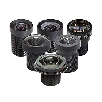 Arducam M12 Lens Kit for Raspberry Pi HQ Camera with M12 Adapter