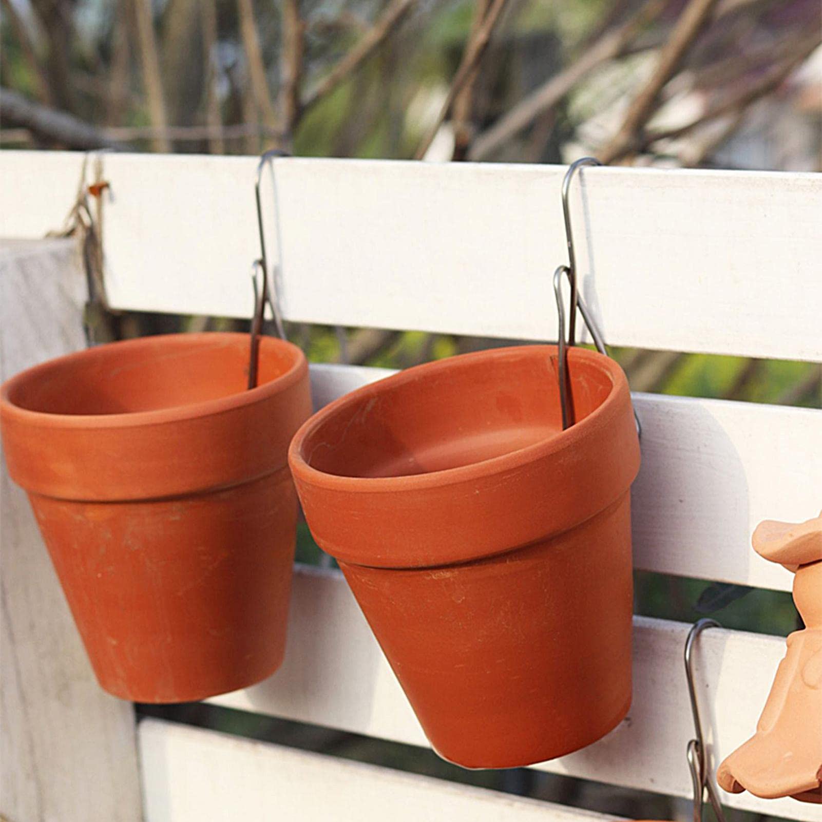 Fairy Garden Planter Acryl Acryl Feeëntuin Bloempot - Vlinder En Engel Design, Unieke Planter Voor Binnen En Buiten Vlinder Engel Planter