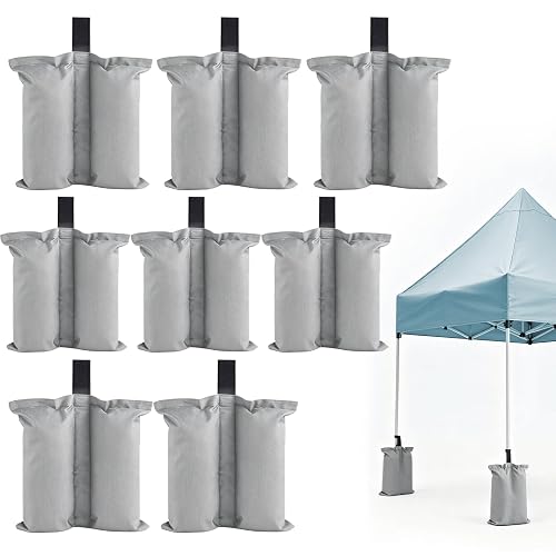 120 LBS Canopy Weights Set of 8,Sand Bags for Canopy