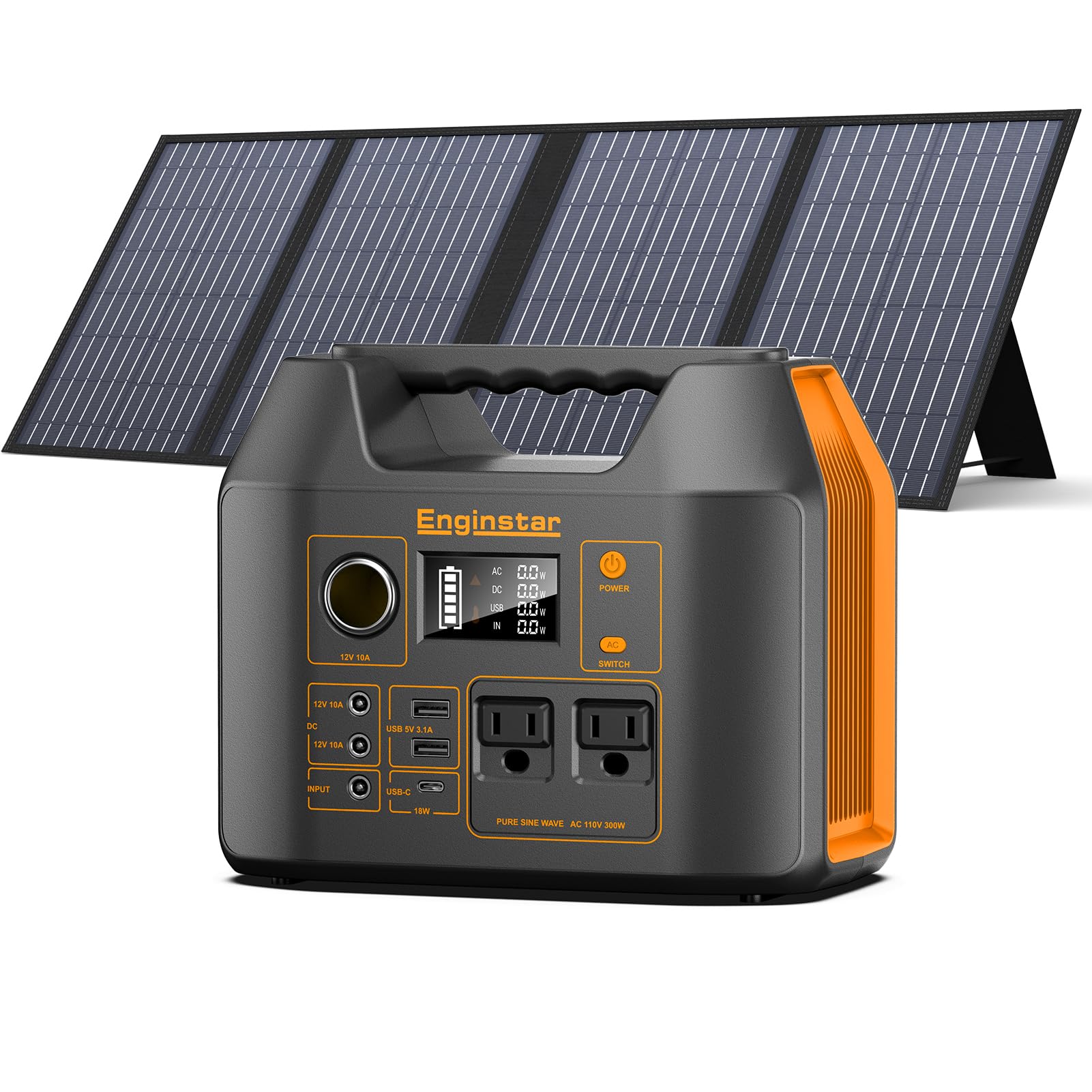 EnginStar 300W Solar Generator Kit Buy EnginStar 300W Solar Generator Kit