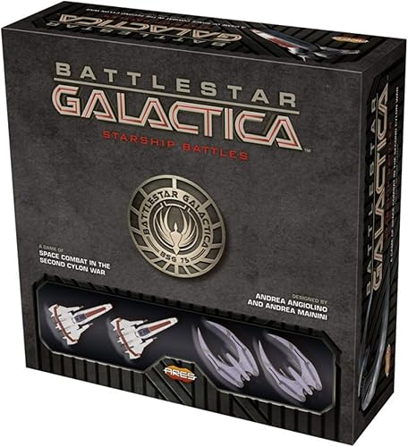 Ares Games AREBSG001A Battlestar Galactica: Starship Battles Starter Set, varios colores