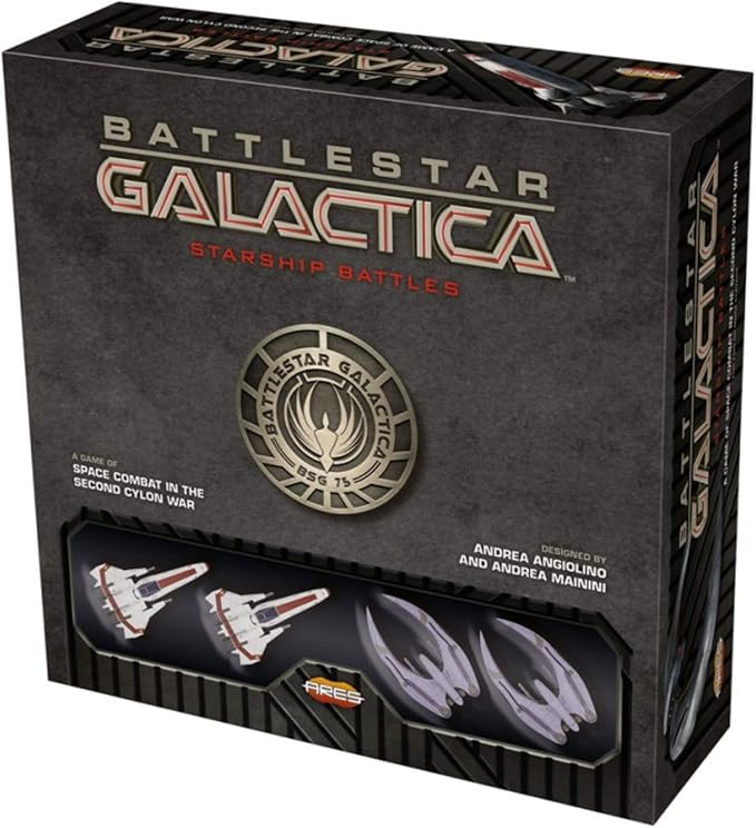 Battlestar Galactica: Esperanzas Diseminadas Revela Tráiler de Juego con Combate en Tiempo Real y Gestión Táctica de la Flota 10 71VIornQwDL. AC SX679 Ares Games AREBSG001A Battlestar Galactica: Starship Battles Starter Set, Mixed Colours