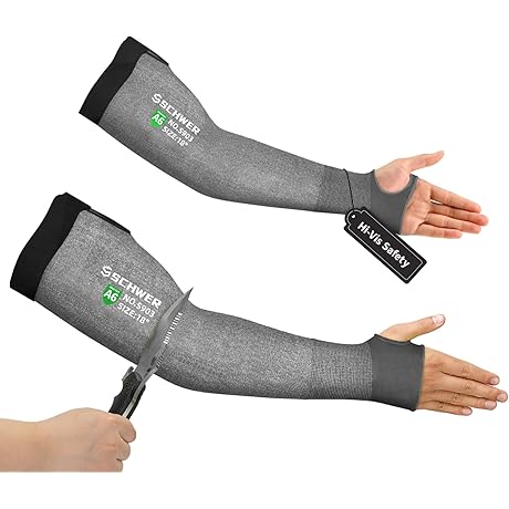 Schwer AIR-SKIN Cut Resistant Sleeves: Essential Protection for Small Hands