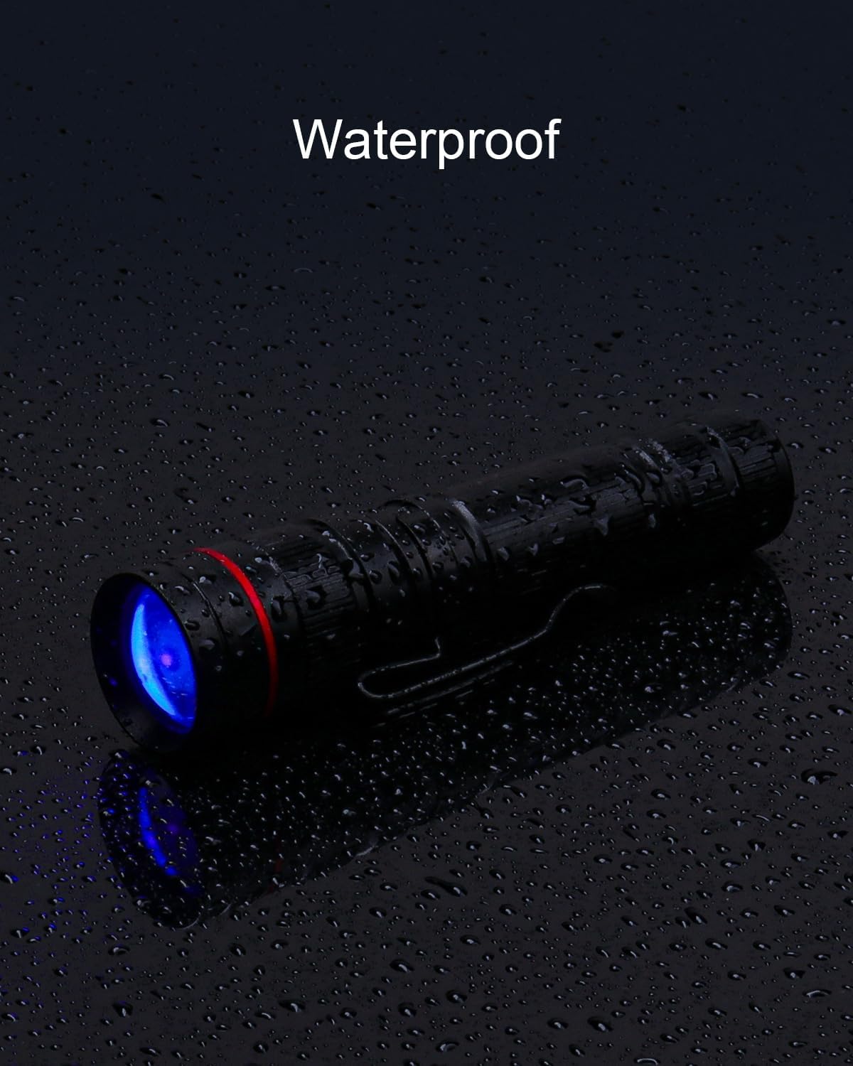 COSOOS 2 Pack UV Flashlight, 395nm Mini Black Light, Zoomable Small Torch Light, Portable Urine Detector for Dog/Cat/Pet Urine, Dry Stains, Bed Bugs, Scorpion
