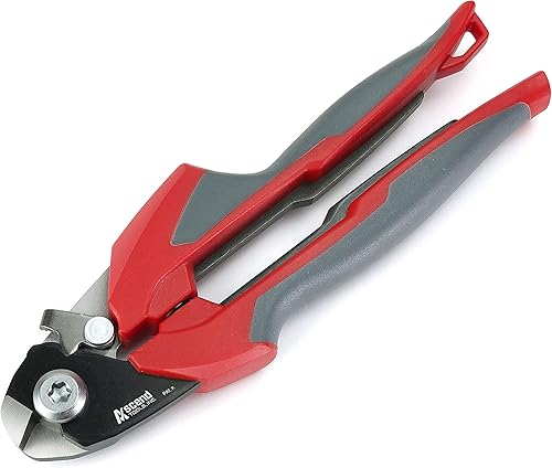Ascend Tools Cuerda de alambre de 7 pulgadas y cortador de cable eléctrico para barandilla, cable estructural sísmico de bicicleta de avión |