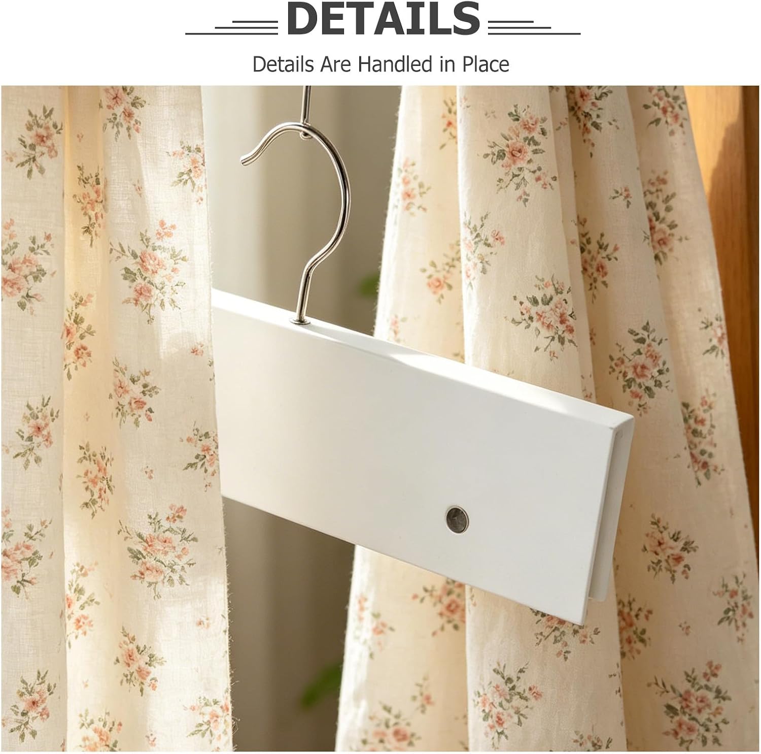 SUPVOX Fabric Sample Hanger with Hooks for Fabric Samples Metal and Plastic Construction Easy Installation and Smooth Finish in Clothing Stores and Retail Spaces