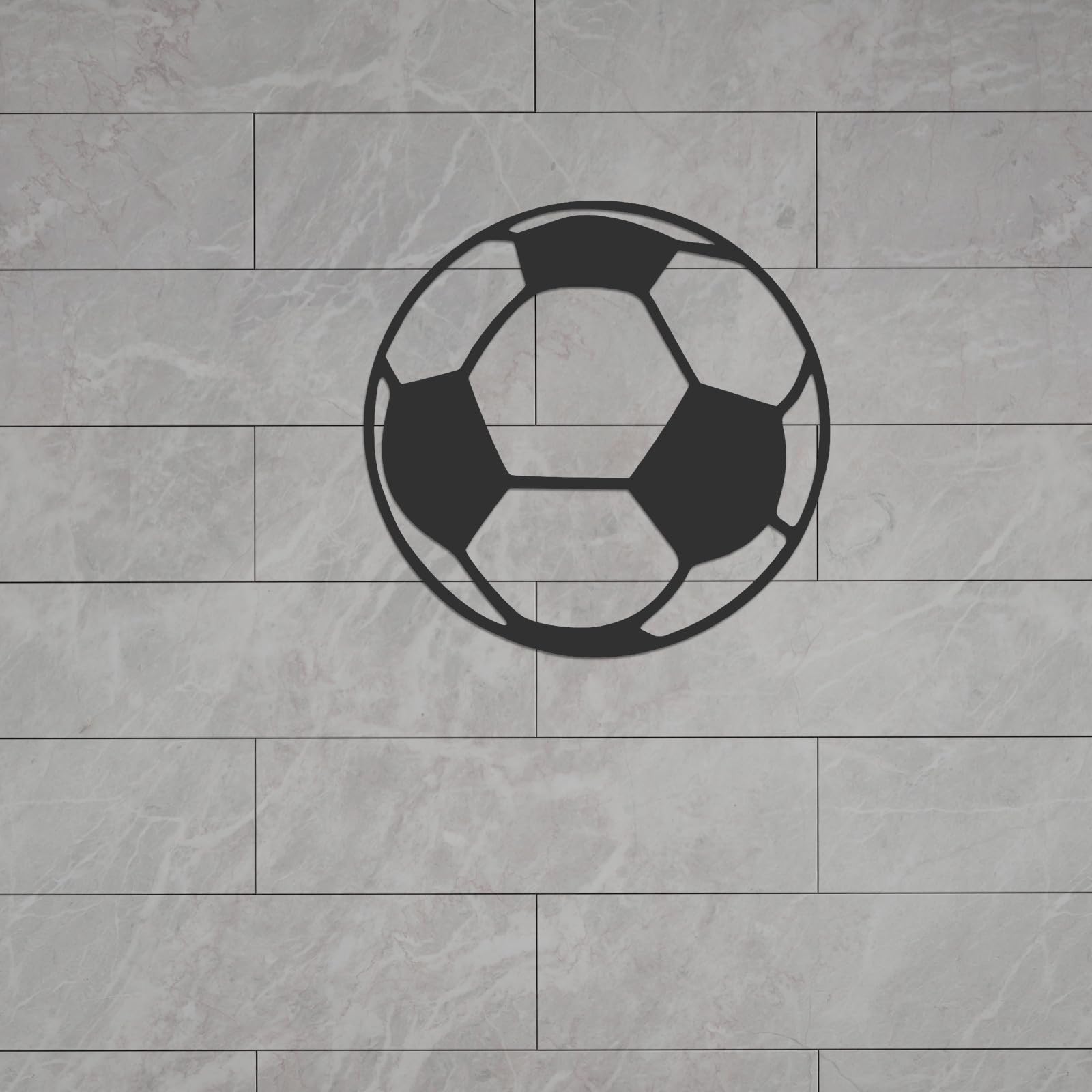 Pegatinas de Pared de Fútbol Autoadhesivas en Acrílico para Decoración de Habitación Infantil y Dormitorio, Fácil Aplicación, Diseño Vibrante y Dinámico para Niños