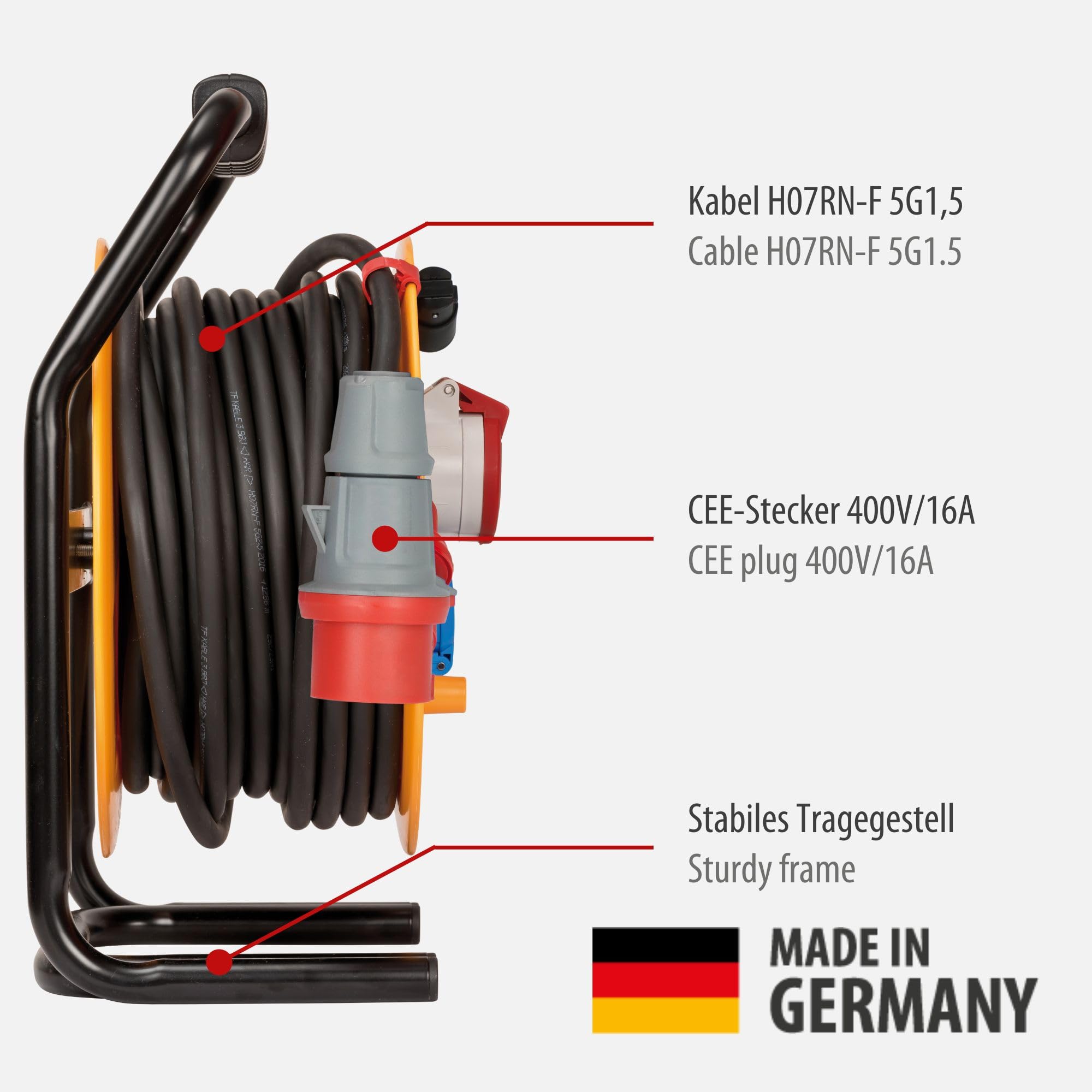 Brennenstuhl 1316200 - Alargador de cables