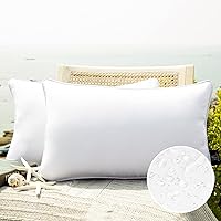 Vista 27 de Phantoscope - Juego de 2 fundas de almohada y cojín cuadradas decorativas, impermeables, para intemperie, sofás, carpas, 18 x 18 pulgadas