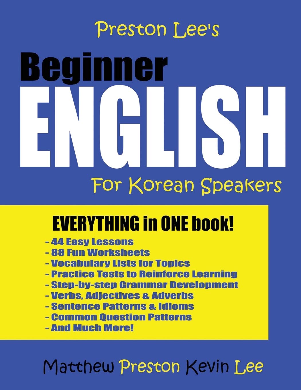 Preston Lee's Beginner English For Korean Speakers (Preston Lee's English For Korean Speakers)