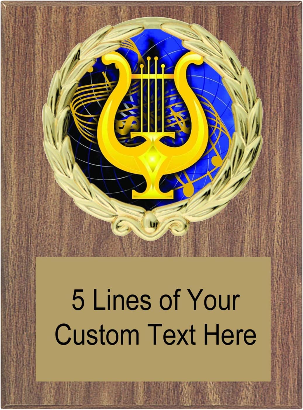 Express Medals Various Styles of Personalized Music Award Plaques Trophy Prize Gift