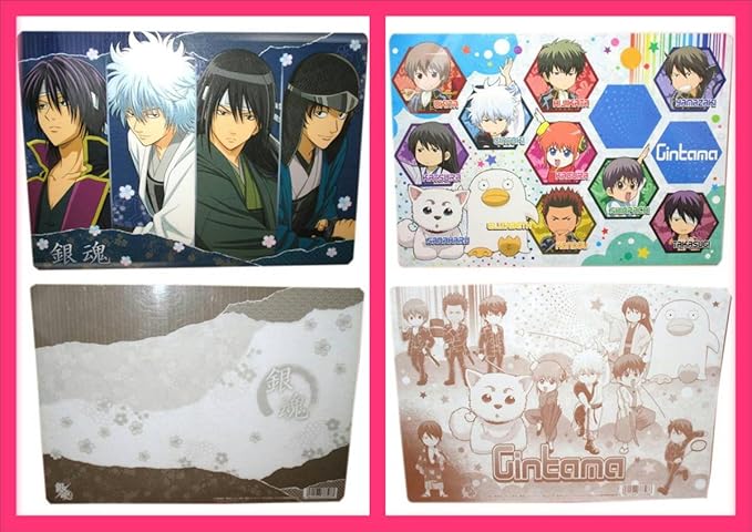 Amazon 銀魂 イラスト 集合柄 攘夷志士編 高杉 銀時 桂 坂本 下敷き ２点 アニメ 萌えグッズ 通販
