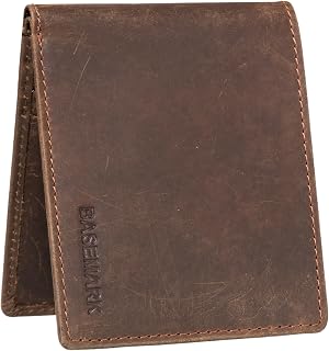 Genuine Leather Made Bifold Casual, Formal, Party, Men's RFID Protected Wallet (Brown), Yellow Brown, Contemporary