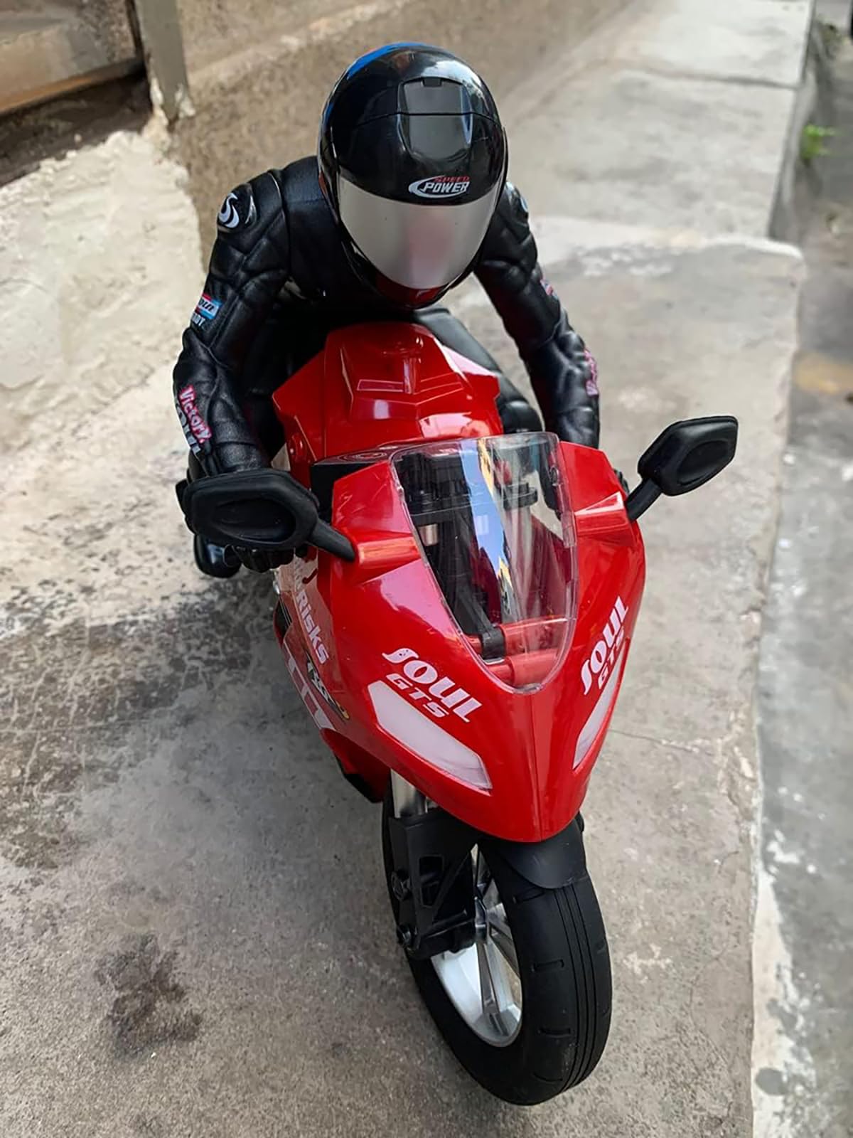 Zdalnie sterowany motocykl kaskaderski RC 2.4G Elektroniczne samochody wyścigowe w skali 1:16 z samobalansującymi pojedynczymi kołami dla dorosłych