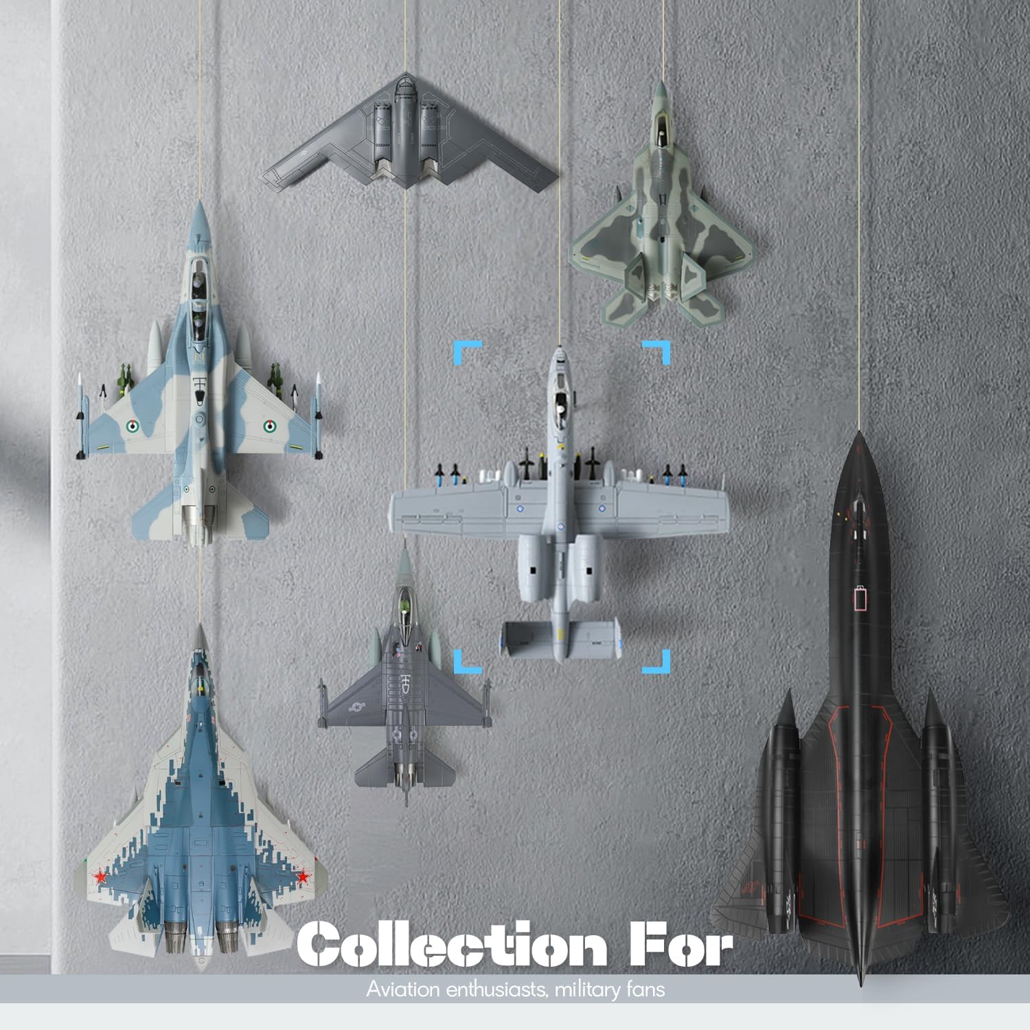 A-10 Thunderbolt II Warthog Model Airplane, 1/100 Scale Diecast Metal Military Aircraft Model Pre-Built A10 Attack Jet Plane Desk Display, Fighter Jet Collectible for Adult Aviation Enthusiast