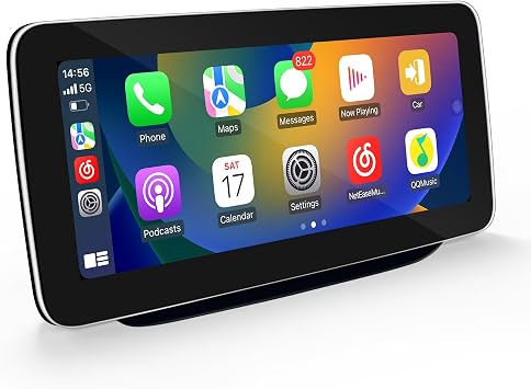 10.25 Linux Touch Screen Upgrade for Mercedes A-W176 B-W246 CLA-C117 G-W463 GLA-X156 NTG 4.5/4.7 CarPlay Android Auto Full Screen Mirroring App Support Vehicle Cameras