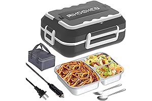 60W Faster Heat Electric Lunch Box: Truck Driver Essentials