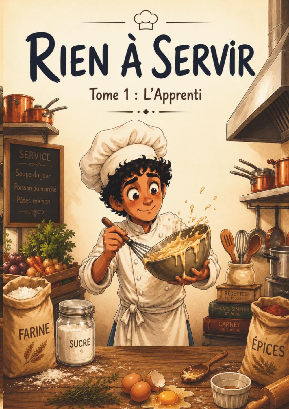 Tome 1 : L'Apprenti: Les aventures de Léo et du Chef