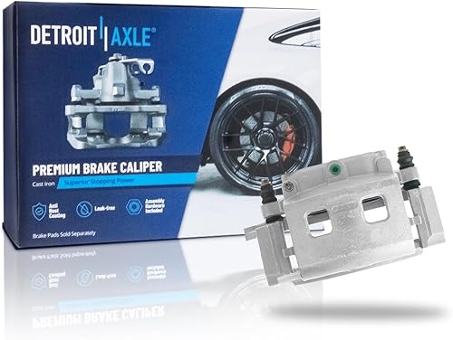 Miniatura 20 de Detroit Axle - Pinza de freno delantera derecha con soporte de repuesto para Chevrolet Equinox Captiva Sport Pontiac Torrent Saturn Vue Suzuki XL-7