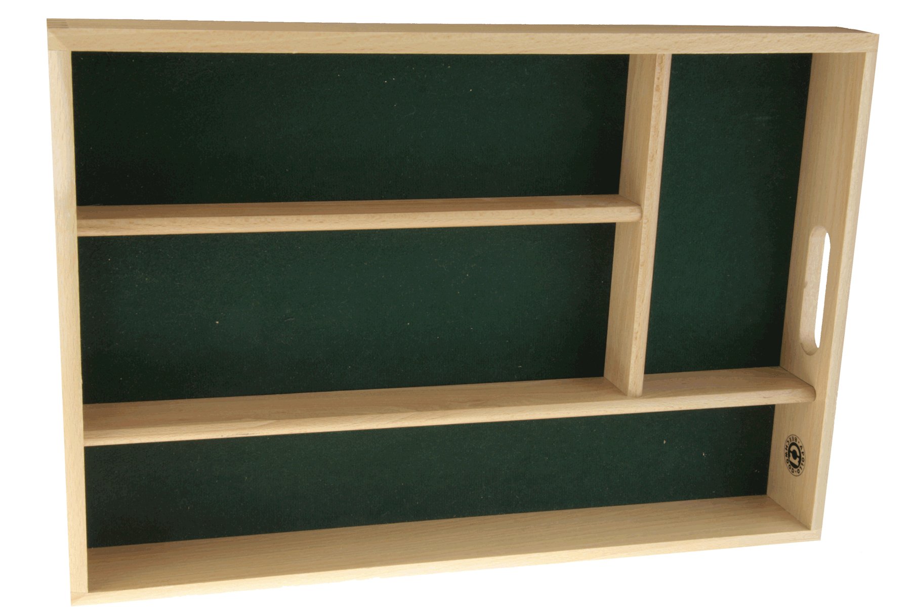 Apollo The Housewares Brand Natural Wood Apollo Cutlery Tray, 34X24x4.6