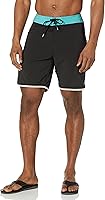 Vista 1 de Volcom Pantalón corto para hombre con diseño de lunares, 18.0 in