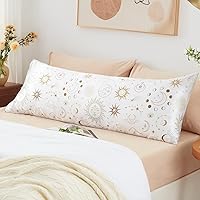 Vista 38 de EXQ Home - Funda de almohada de satén para cuidar el cabello y la piel, tamaño estándar, de seda con estampado negro, juego de 2 fundas con cierre