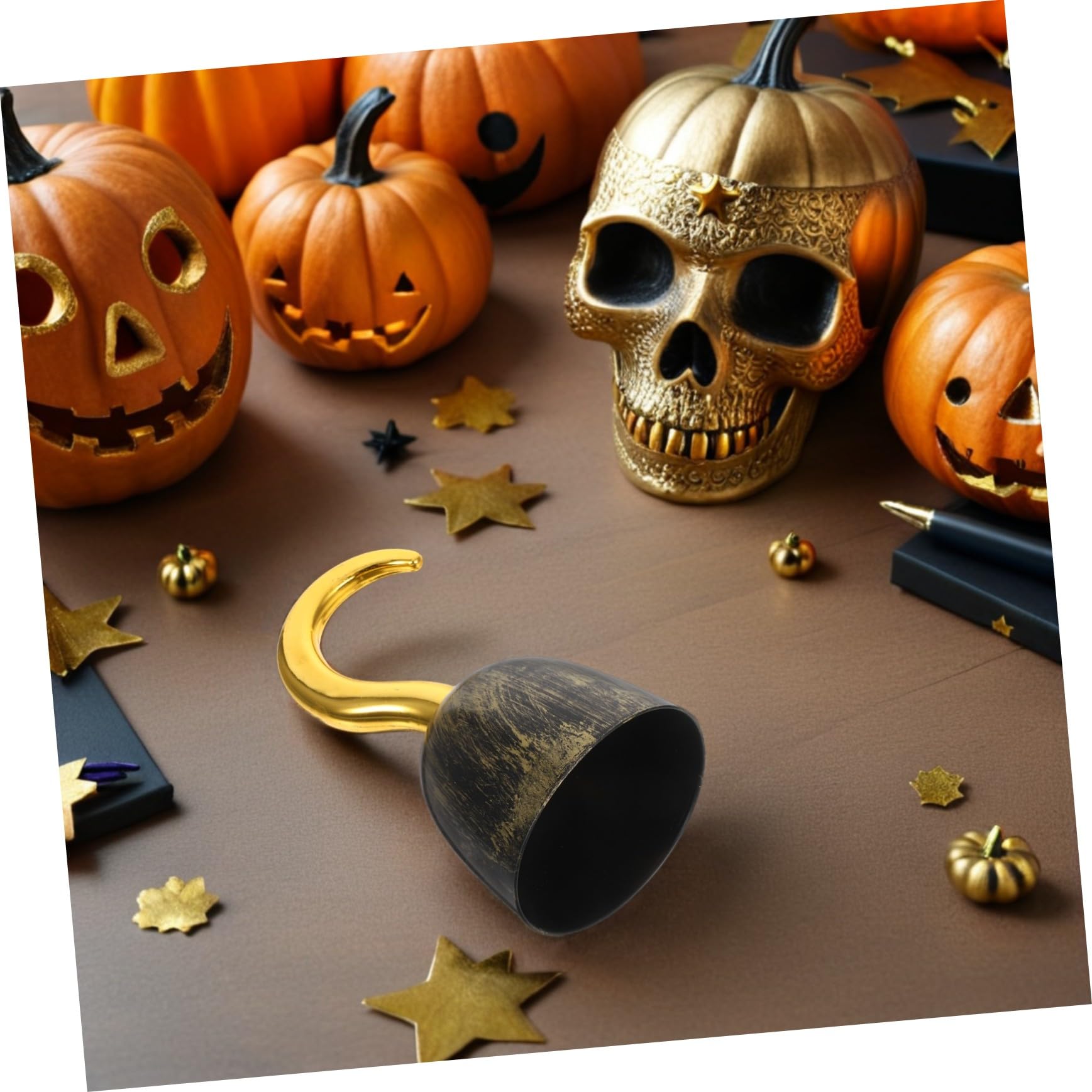 Crochet de Pirate Jouet Café en Plastique, Accessoire Cosplay et Photo