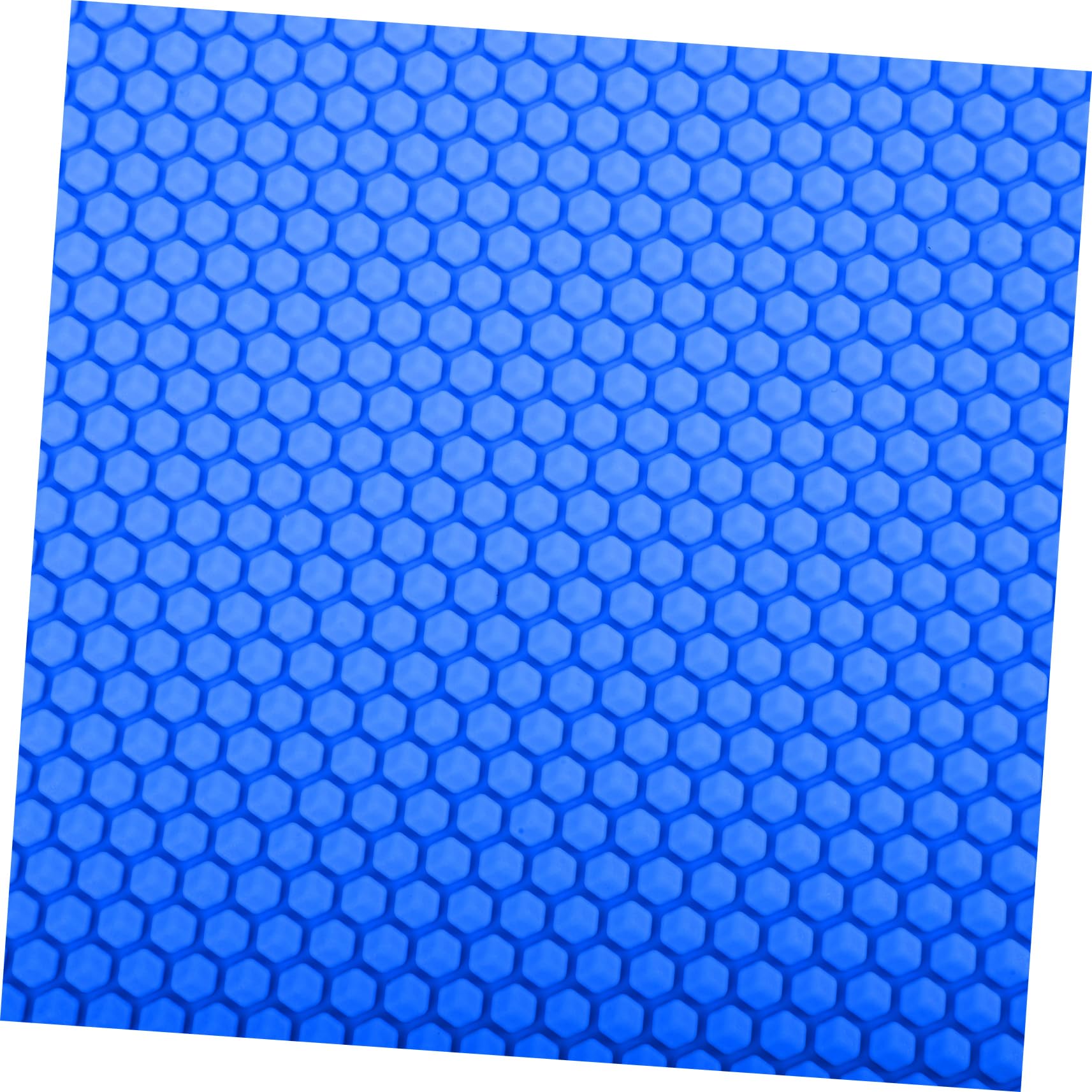 Moule en Silicone pour Feuilles de Cire Alvéolée Bleue, Flexible