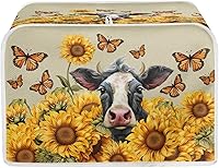 Vista 40 de Talayituse Alpaca Daisy Print 2 Slice Tostadora Cubiertas Protección contra el Polvo Cubiertas para Máquina de Pan Tostadora Horno Cubierta de Tela