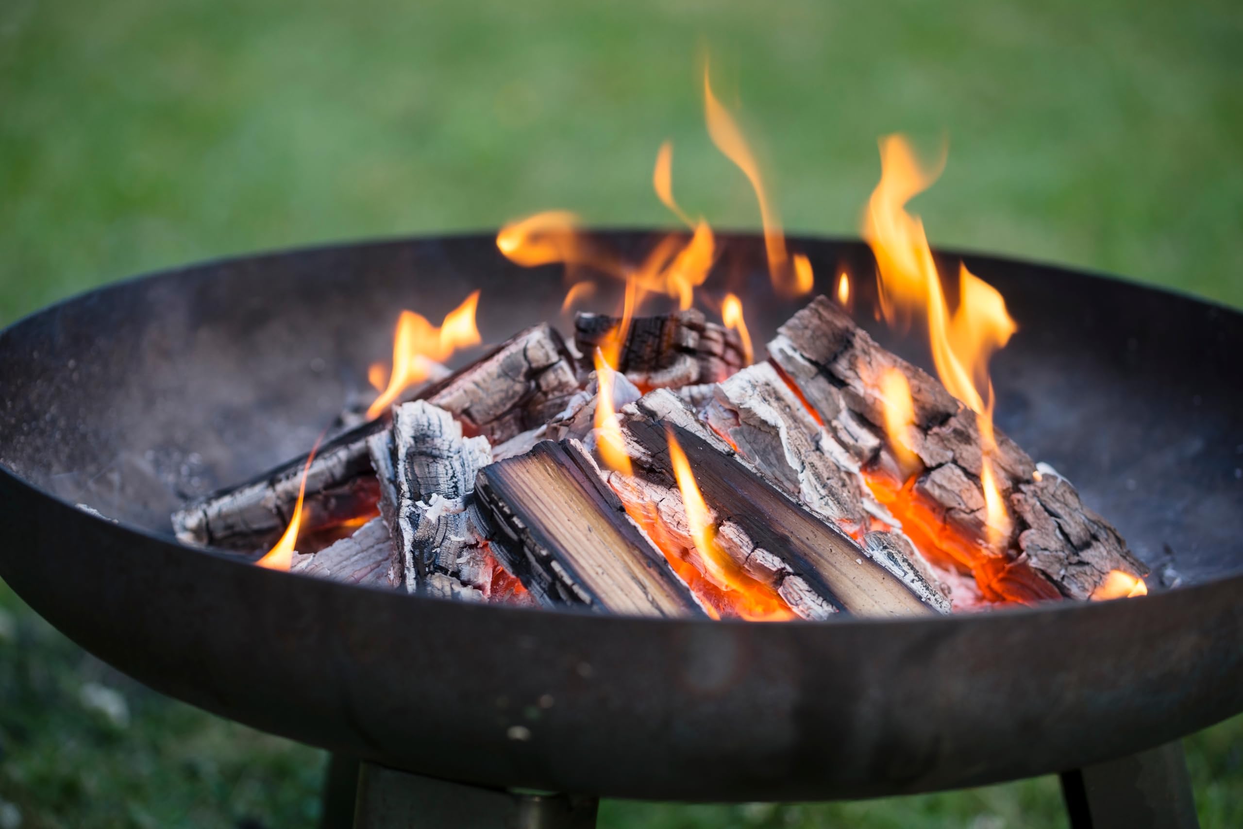 Brasero Monaco de 100 cm, brasero para el jardín, brasero, terraza y balcón, barril de fuego y cesta de fuego (diámetro 100 cm)