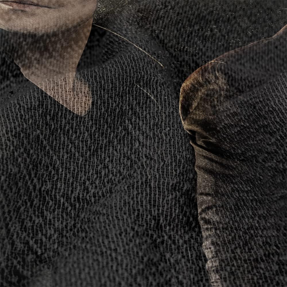 LOGOVISION Vampire Diaries Blanket, 50"x60" Brothers Woven Tapestry Cotton Blend Fringed Throw